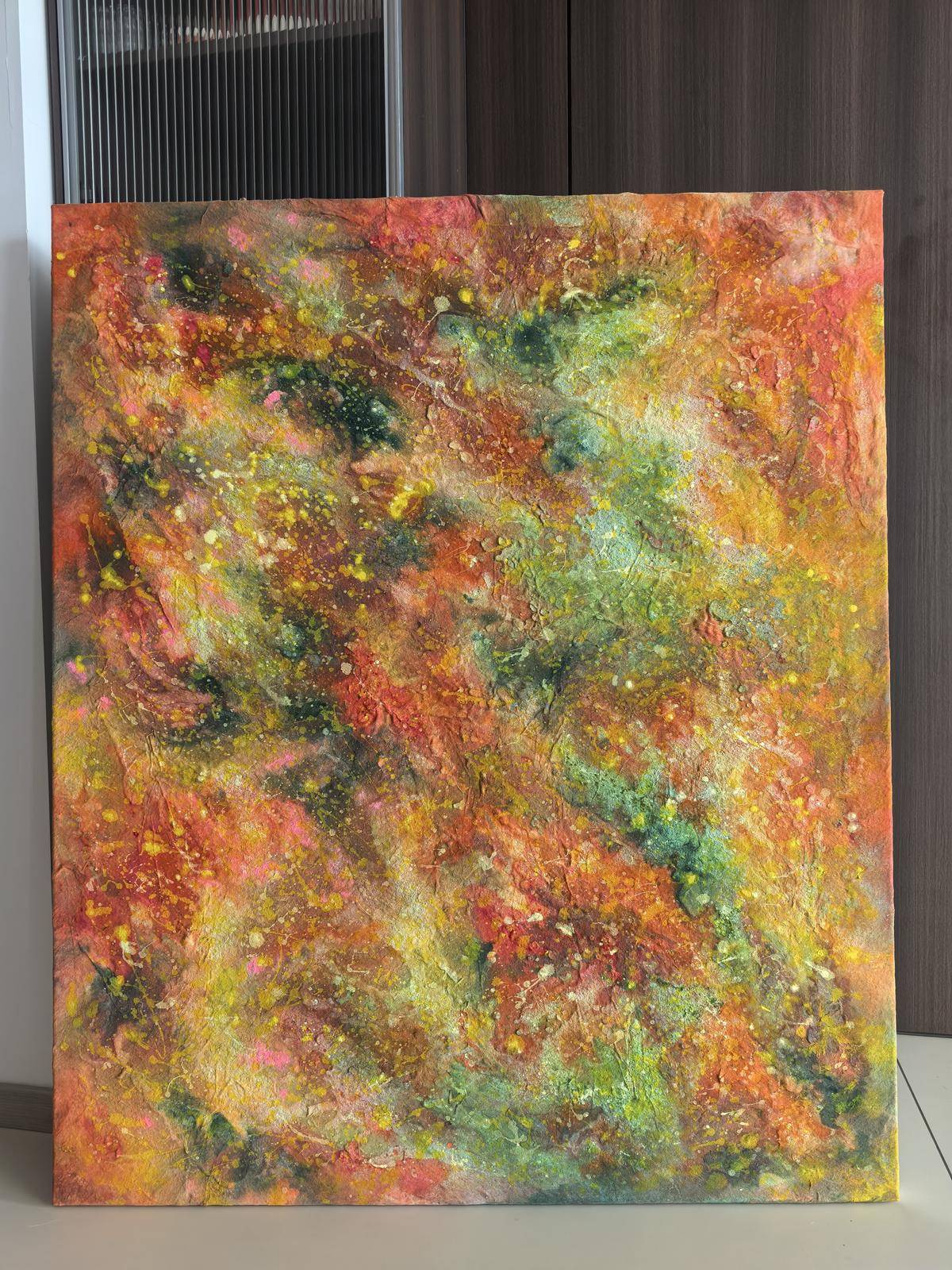 不被定义的色彩120x100cm（莫奈的花园81） - 王志强 作品图8