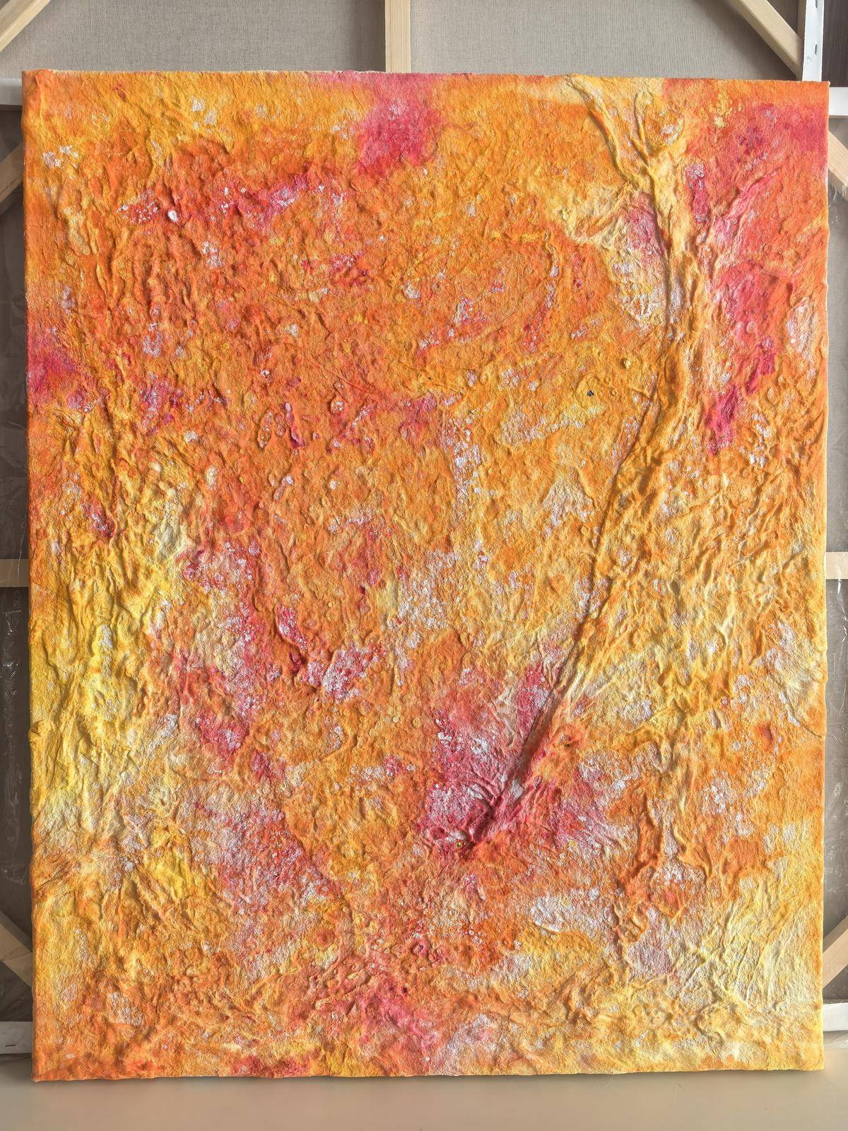 不被定义的色彩160x100cm（莫奈的花园80） - 王志强 作品图8