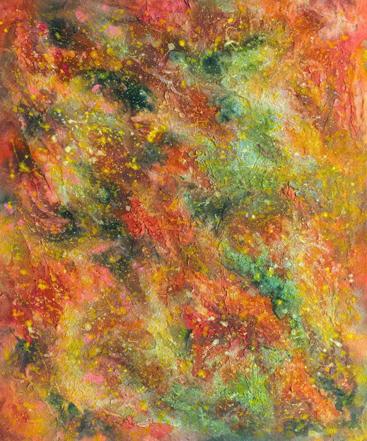 不被定义的色彩120x100cm（莫奈的花园81） - 王志强 作品图7