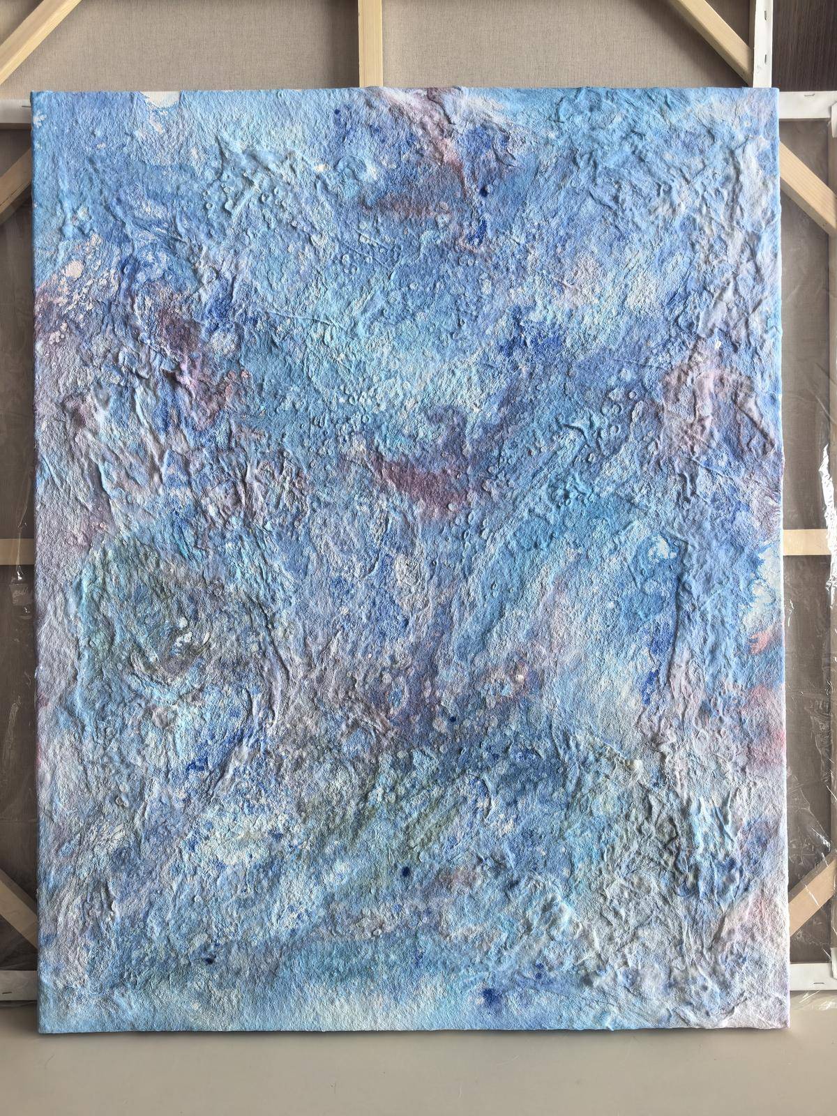 不被定义的色彩160x100cm（莫奈的花园80） - 王志强 作品图7