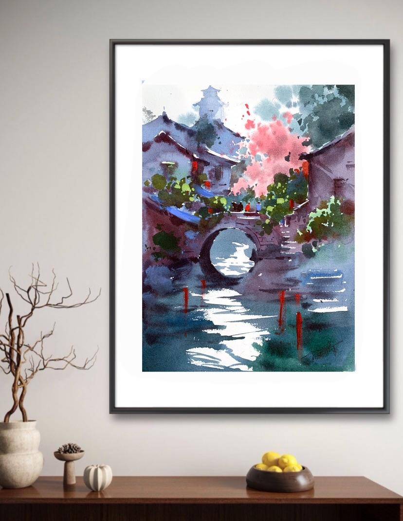江南古桥 - 于江涛 作品图2