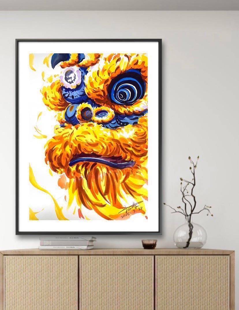 黄金万两～醒狮作品 - 于江涛 作品图3