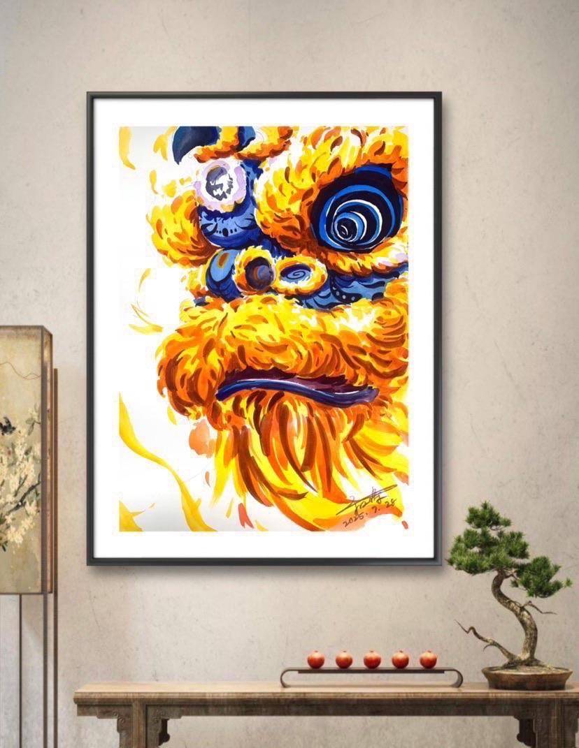 黄金万两～醒狮作品 - 于江涛 作品图4