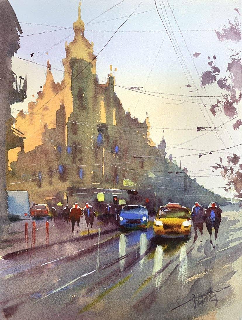 金色街区 - 于江涛 作品图1