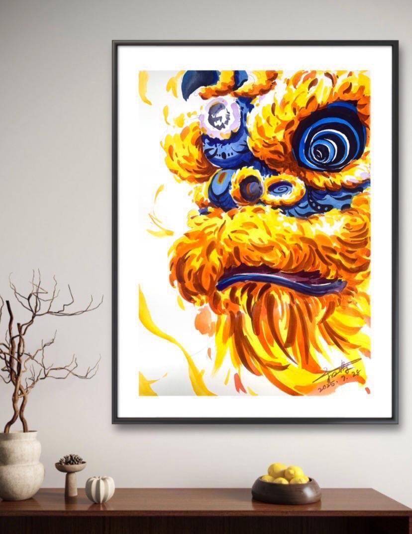 黄金万两～醒狮作品 - 于江涛 作品图2