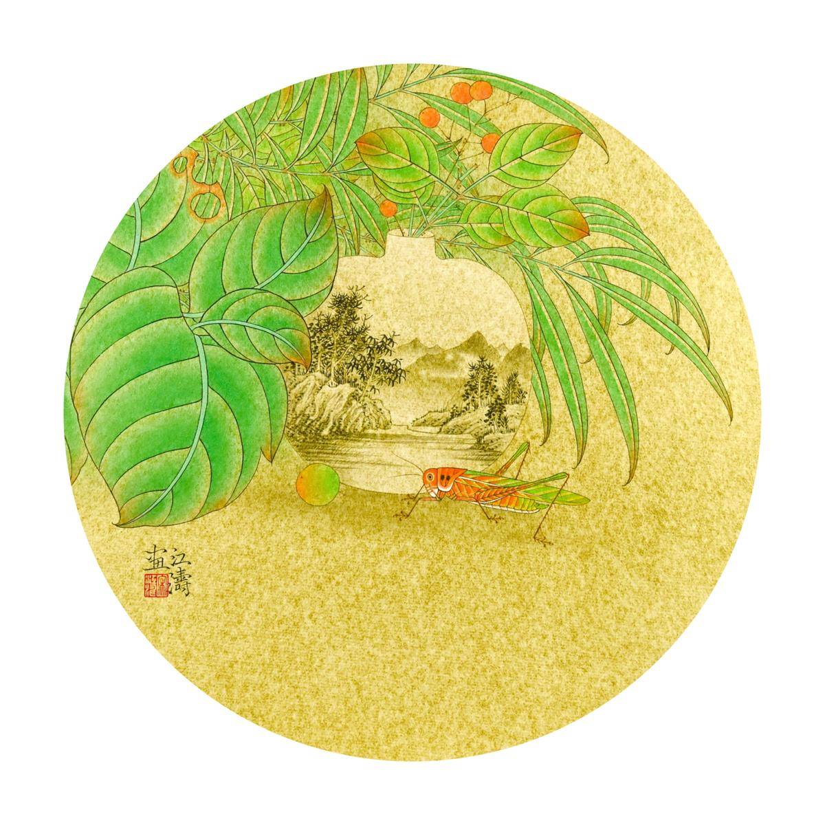 安居乐业&middot;康平如意工笔作品 - 宋江涛 作品图2