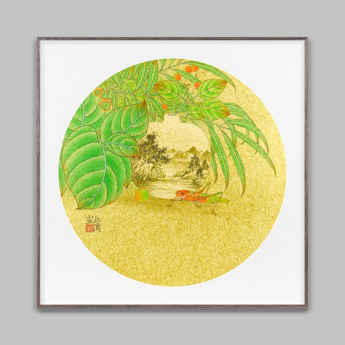 安居乐业&middot;康平如意工笔作品 - 宋江涛 作品图1