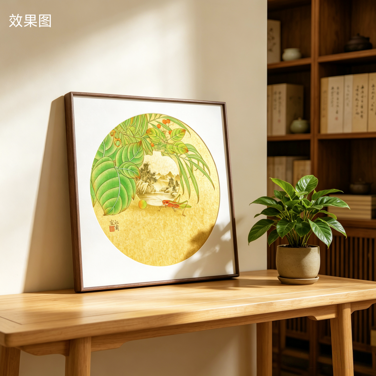 安居乐业&middot;康平如意工笔作品 - 宋江涛 作品图3