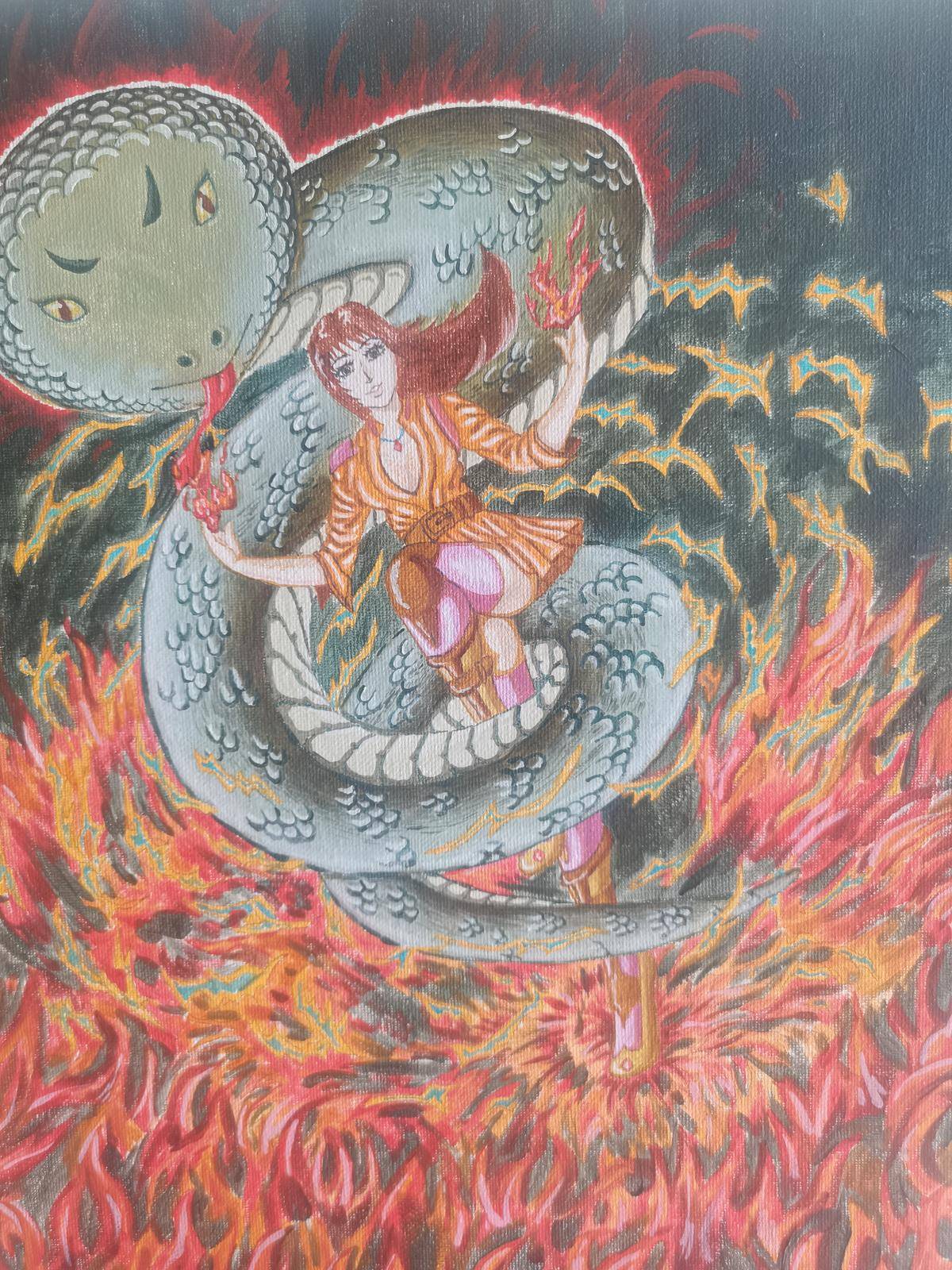火之蛇女 - 蔡璐 作品图3