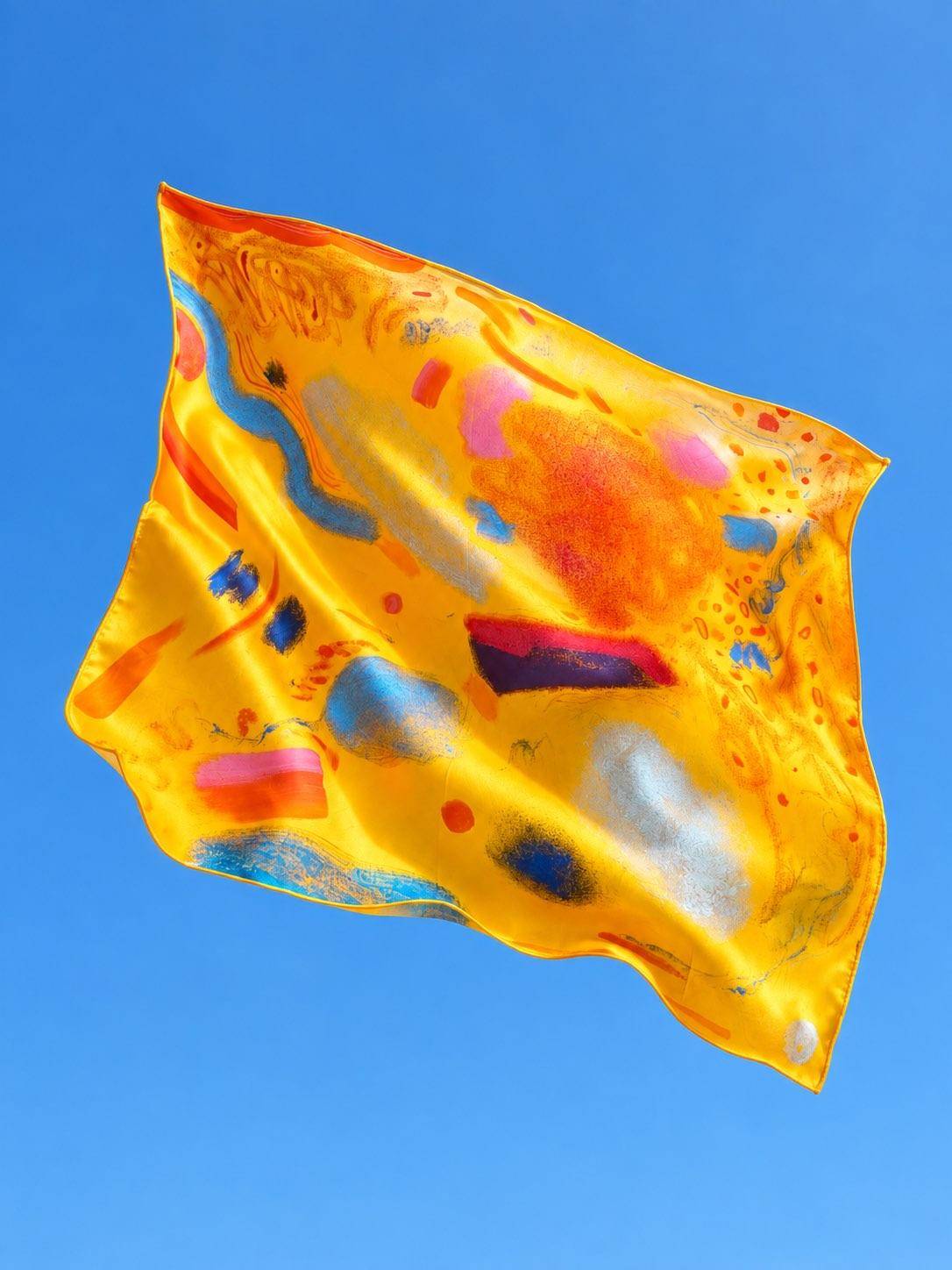 Midday｜Silk Scarf｜艺术家真丝丝巾 - 杨婉 作品图1