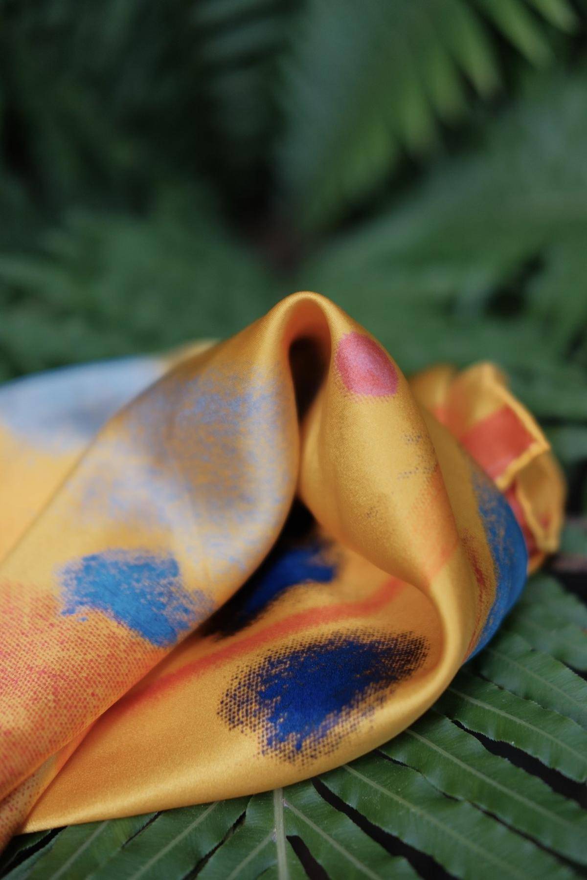 Midday｜Silk Scarf｜艺术家真丝丝巾 - 杨婉 作品图8