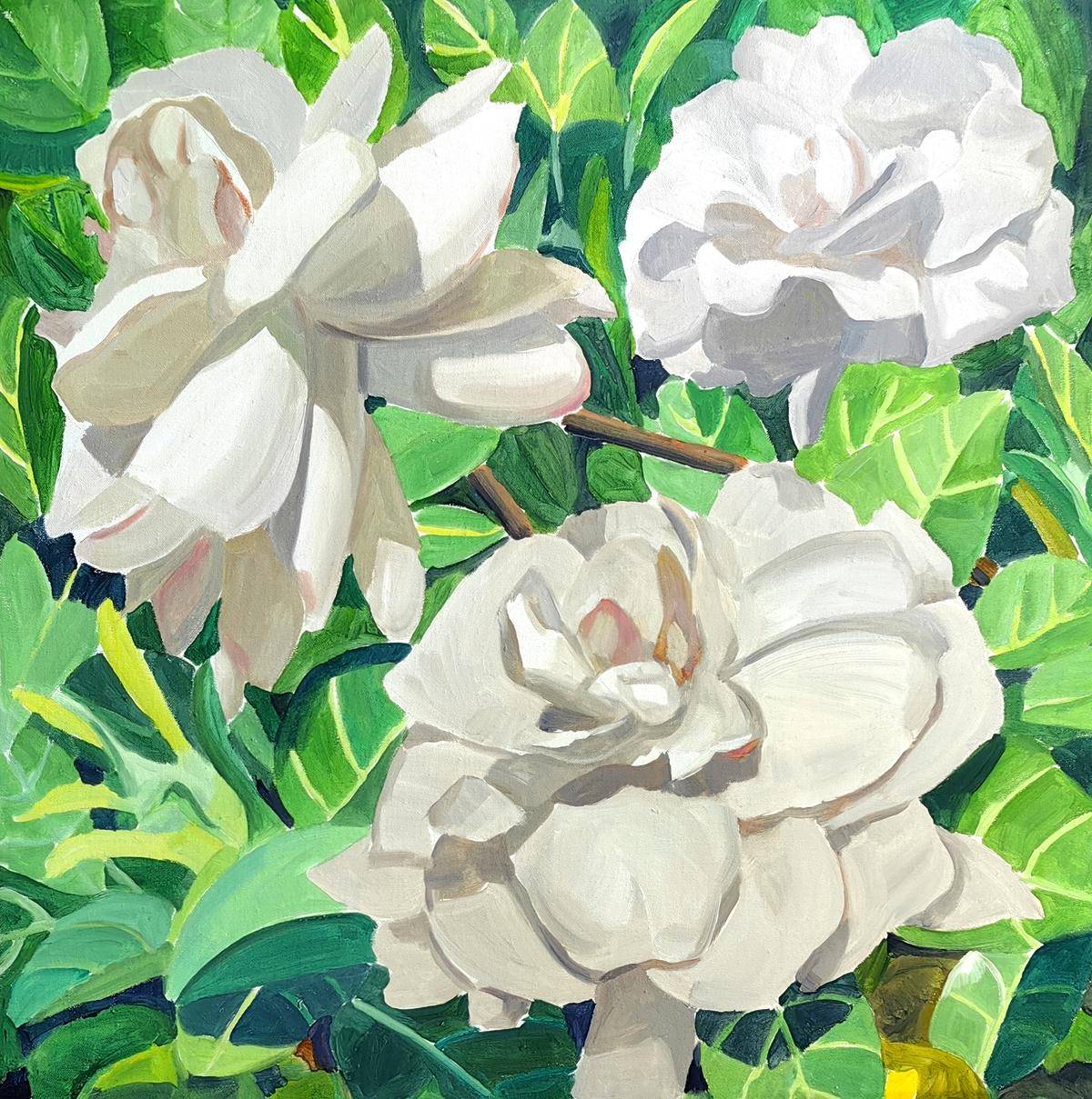 栀子花开 - 李璐 作品图1