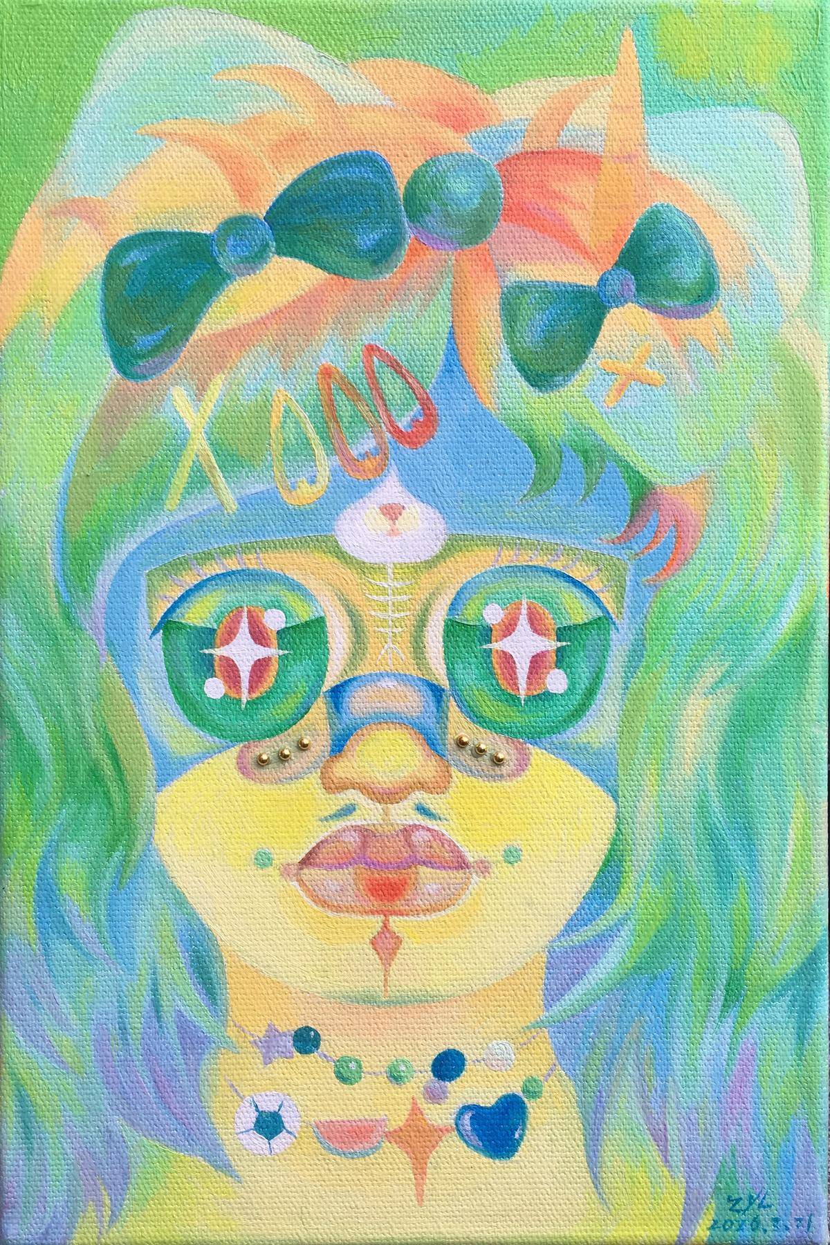 自由女孩 - 赵盈利 作品图1