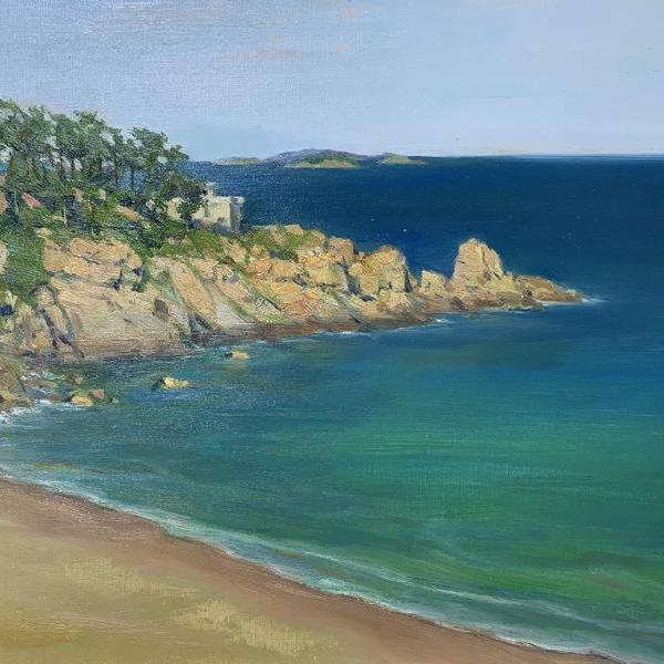 作品静谧的湖陈佳思的更多作品大家的评论风景云冈石窟山西油画写生2