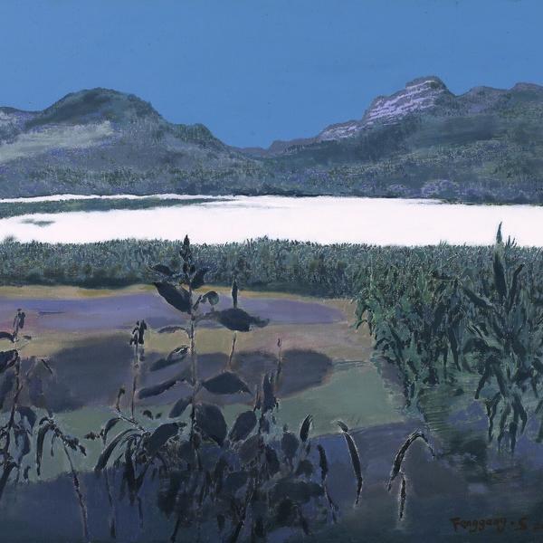 孙丰刚-山边玉米地