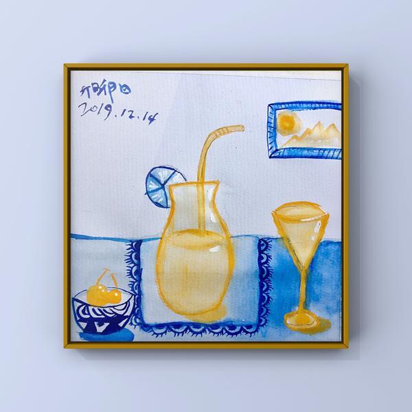 阳阳-静物(互补色)