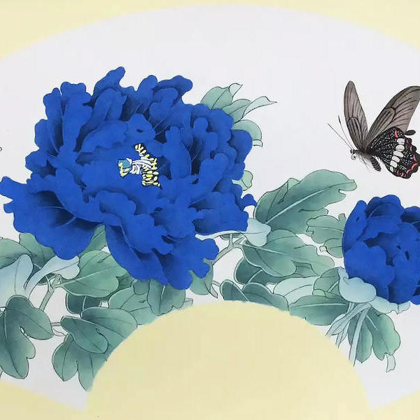 林云高-牡丹蝴蝶