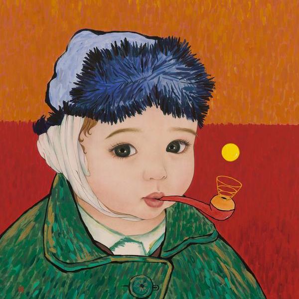 那小先-吹悬浮球的梵高