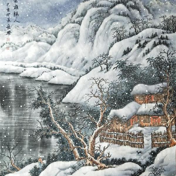 2020年作品访友2020年作品雪霁赋匡朝峥的更多作品大家的评论国画12