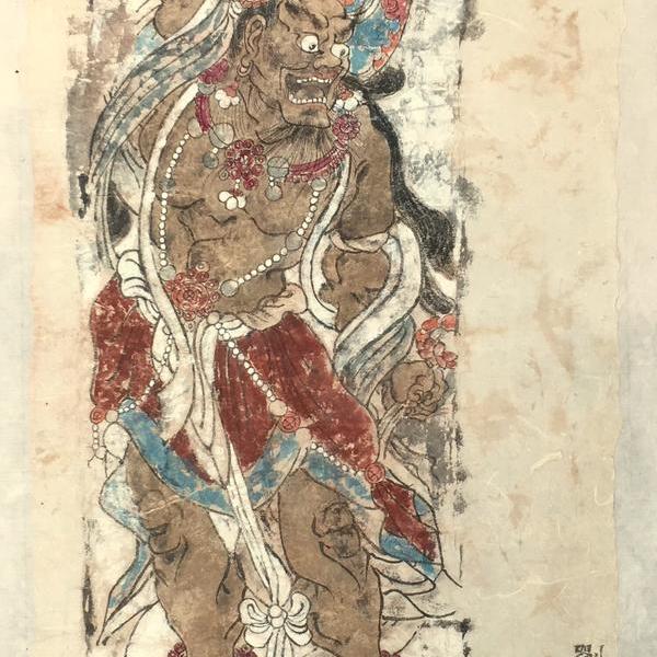 刘英-金刚力士像