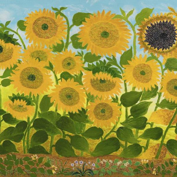 梵高奶奶-向日葵