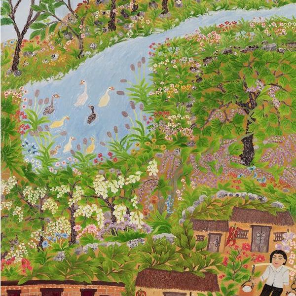 牛群- 梵高奶奶的作品 | artand - 与艺术家面对面的在线画廊