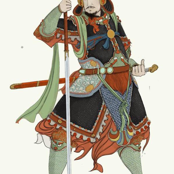 冯子建-大明征虏将军常遇春