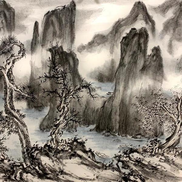 山水小景 - 陈磊的作品 | artand - 与艺术家面对面的在线画廊