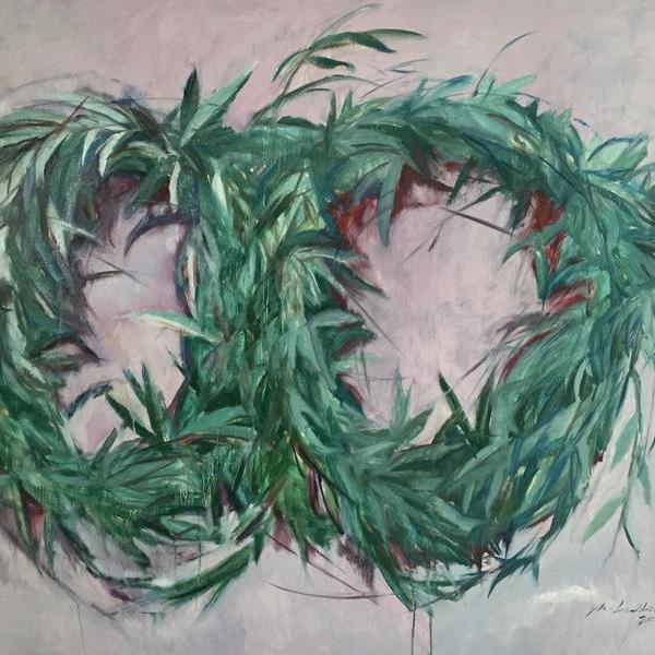 史凌琳-两个柳树编织的草帽