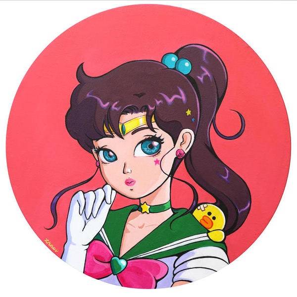 赵巍-有关木野真琴的肖像no.