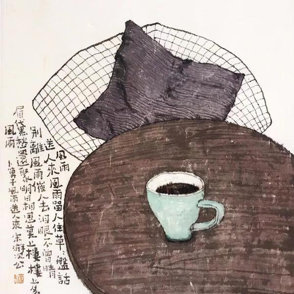 日尽南飞雁 何由寄一言 - 李知弥的作品 | artand - 与艺术家面对面的