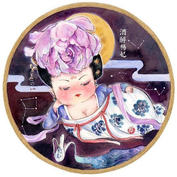 王梓廷-酒醉杨妃