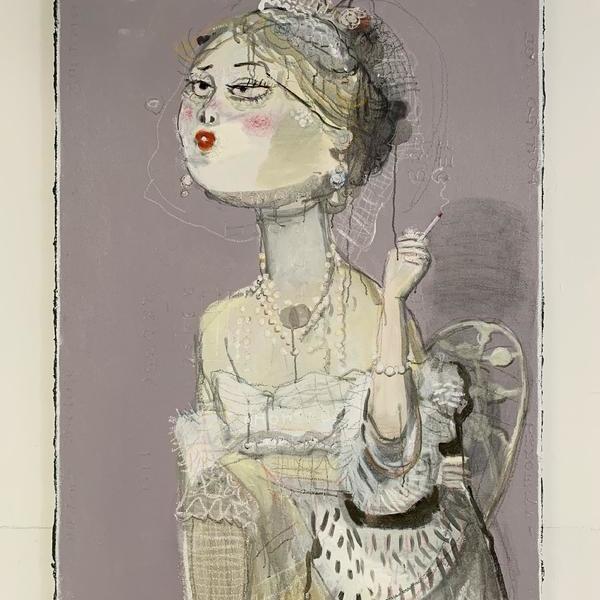 李卓-吸烟的女王