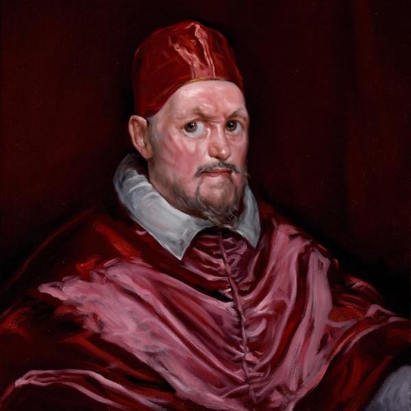 教皇英诺森脸上的巴掌印-周斌作品