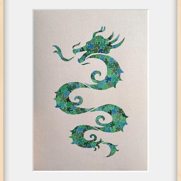 王夏-水彩223 龙