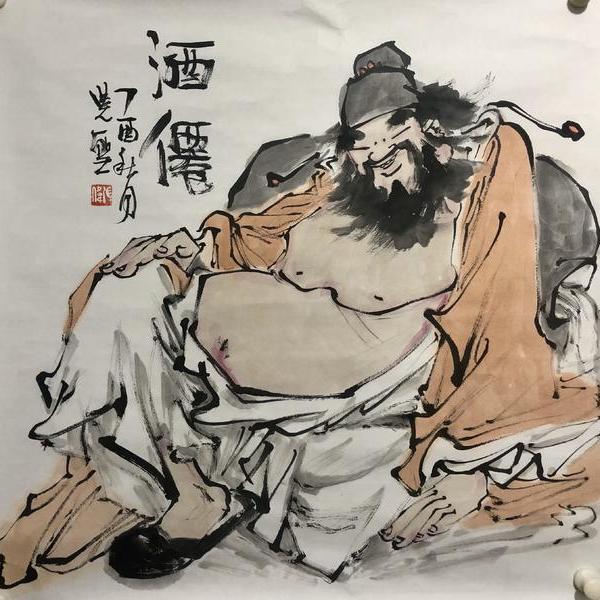 觉圣作品:仁者寿 - 张伟的作品 | artand - 与艺术家面对面的在线画廊