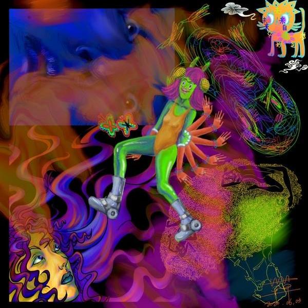 金鱼人 - algoose的作品 | artand - 与艺术家面对面的在线画廊