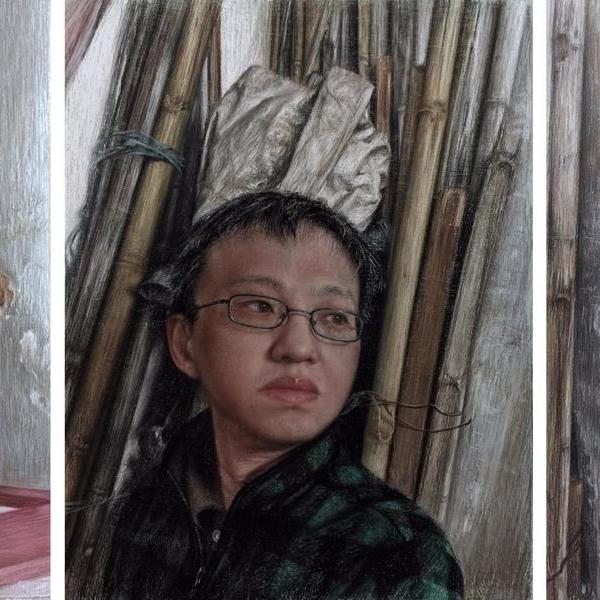 希冀的目光 - 张强的作品 | artand - 与艺术家面对面的在线画廊