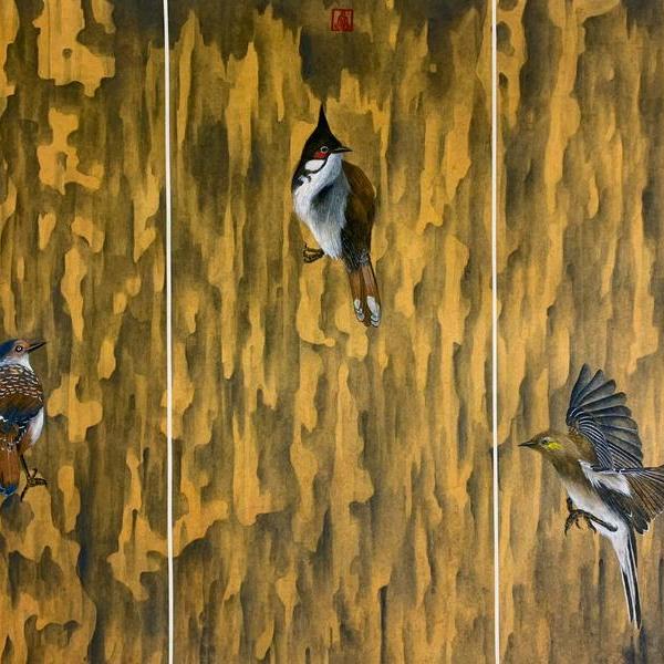 湖闲庭植芦 - 王鹏的作品 | artand - 与艺术家面对面的在线画廊