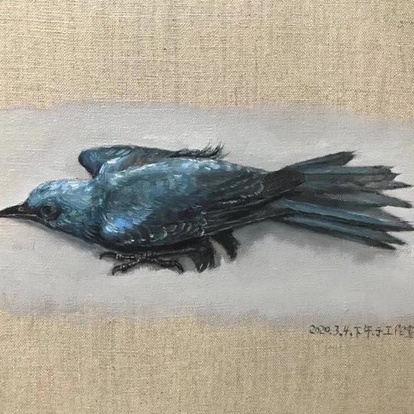 大学的那个女孩子 - 周小波的作品 | artand - 与艺术家面对面的在线