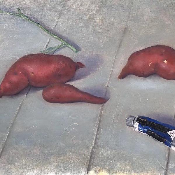 大学的那个女孩子 - 周小波的作品 | artand - 与艺术家面对面的在线