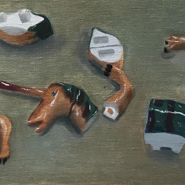 大学的那个女孩子 - 周小波的作品 | artand - 与艺术家面对面的在线