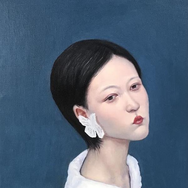 大学的那个女孩子 - 周小波的作品 | artand - 与艺术家面对面的在线