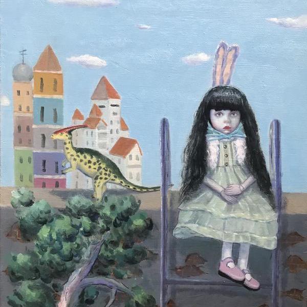 大学的那个女孩子 - 周小波的作品 | artand - 与艺术家面对面的在线