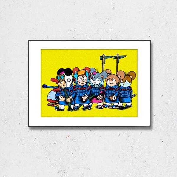 曹征作品寻秦记史努比