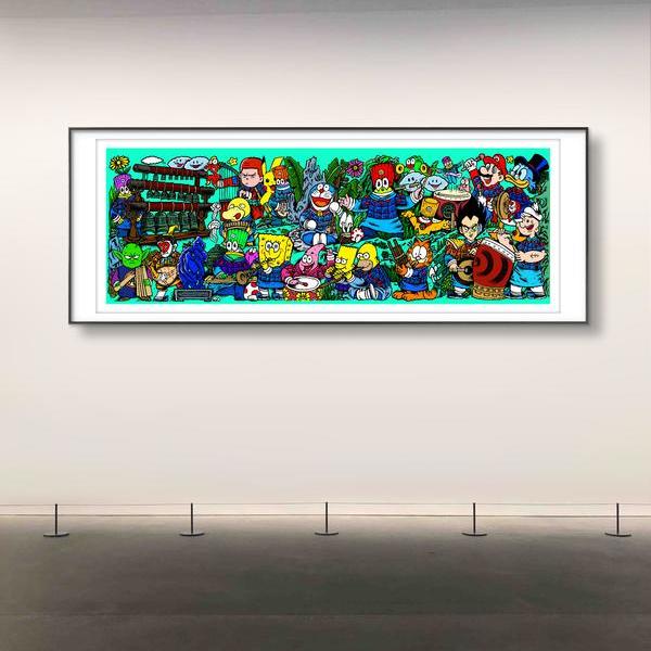 穿越》售罄 - 曹征的作品 | artand - 与艺术家面对面的在线画廊