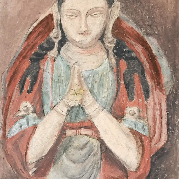 龟兹佛像之七 - 陈楠的作品 | artand - 与艺术家面对面的在线画廊