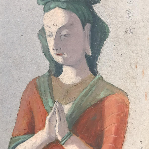 龟兹佛像之七 - 陈楠的作品 | artand - 与艺术家面对面的在线画廊