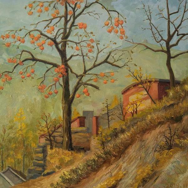 滕国富-柿子红了