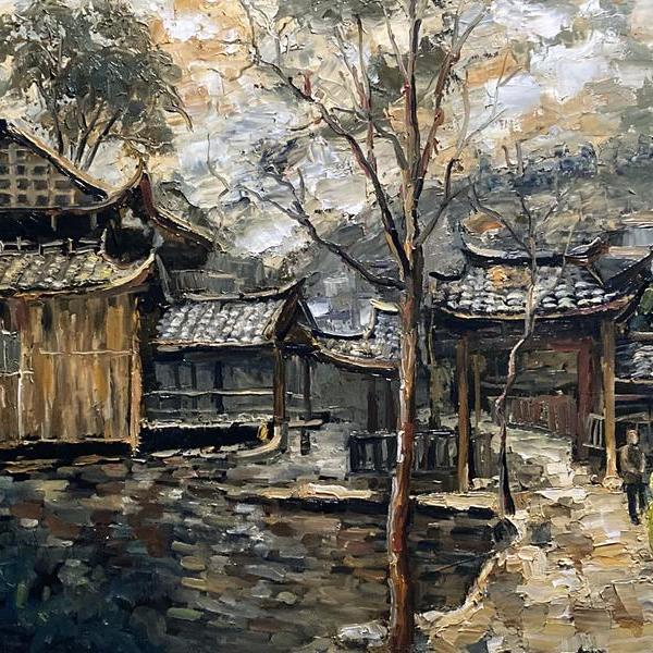 色彩的语言-苗寨古镇